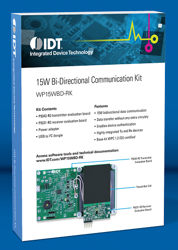 WP15WBD-RK - 15W Wireless Charging Solution With Bi-Directional Data ...